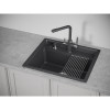Кухонная мойка Granula Kitchen Space KS-6003 60x51 чёрный