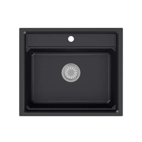 Кухонная мойка Granula Kitchen Space KS-6003 60x51 чёрный