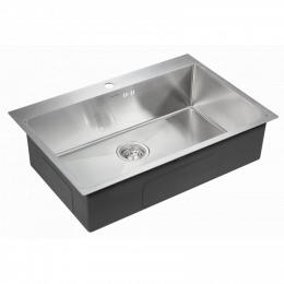 Мойка для кухни Paulmark Vast PM217551-BS 75х51 сталь