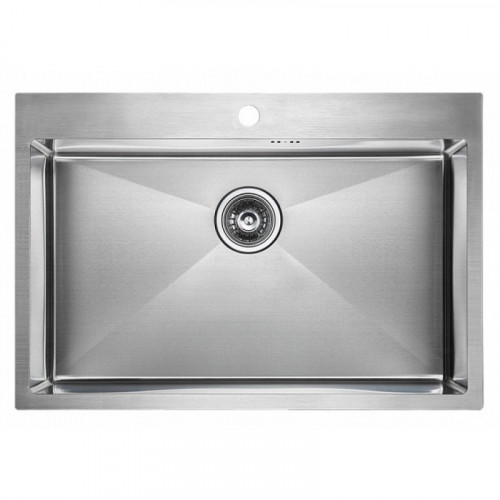 Мойка для кухни Paulmark Vast PM217551-BS 75х51 сталь