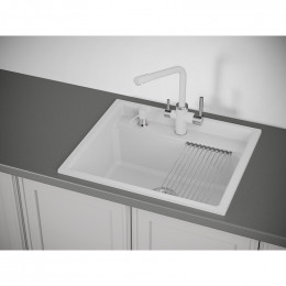 Кухонная мойка Granula Kitchen Space KS-6003 60x51 арктик