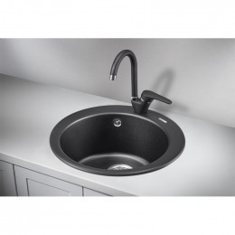 Кухонная мойка Granula 4801sv шварц