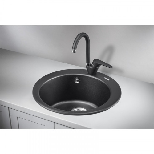 Кухонная мойка Granula 4801sv шварц