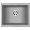Мойка для кухни Paulmark Gera PM205546-GRM 55х46 серый металлик