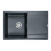 Мойка для кухни Paulmark Flugen PM217850-BLM 78х50 черный металлик