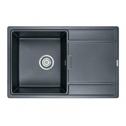 Мойка для кухни Paulmark Flugen PM217850-BLM 78х50 черный металлик
