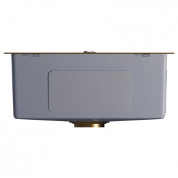 Мойка MIXLINE настольный монтаж 50х50 (3,0) вып 3 1/2, 20см с сифоном бронза PRO (550549)