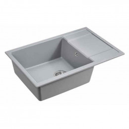 Мойка для кухни Paulmark Verlass PM317850-GRM 78х50 серый металлик