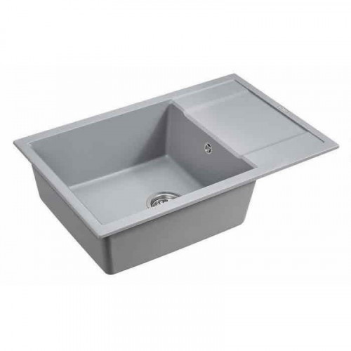 Мойка для кухни Paulmark Verlass PM317850-GRM 78х50 серый металлик