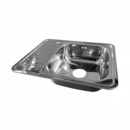 Мойка кухонная Iddis Basic 65 x 50 см чаша слева BAS65PLi77 нержавеющая сталь полированная