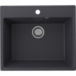 Кухонная мойка Ulgran Quartz Forte 580-08 космос матовый
