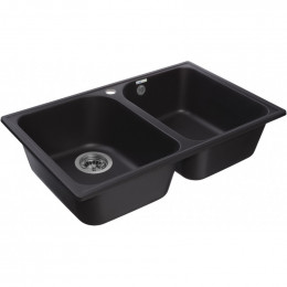 Мойка кухонная GranFest Quarz GF-Z15 черный