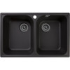 Мойка кухонная GranFest Quarz GF-Z15 черный