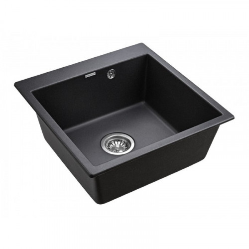Мойка для кухни Paulmark Praktisch PM105152-BL 51х52 черный