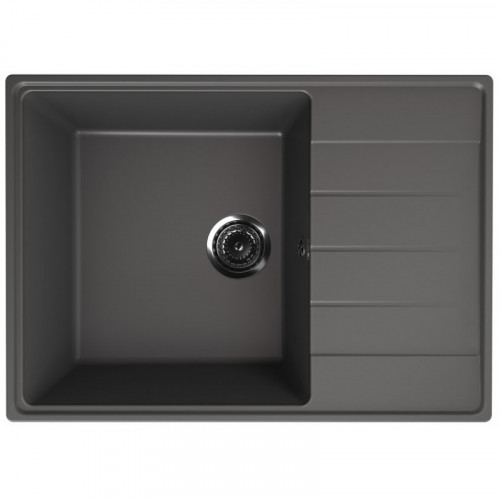 Кухонная мойка Ulgran Quartz Prima 700-09 мокрый асфальт
