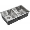 Мойка для кухни Paulmark Twin PM237844-BS 78х44 сталь