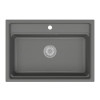 Кухонная мойка Granula Kitchen Space KS-7301 73x51 алюминиум