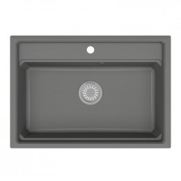 Кухонная мойка Granula Kitchen Space KS-7301 73x51 алюминиум