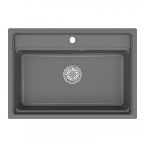 Кухонная мойка Granula Kitchen Space KS-7301 73x51 алюминиум