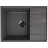 Кухонная мойка Ulgran Quartz Prima 650-09 мокрый асфальт