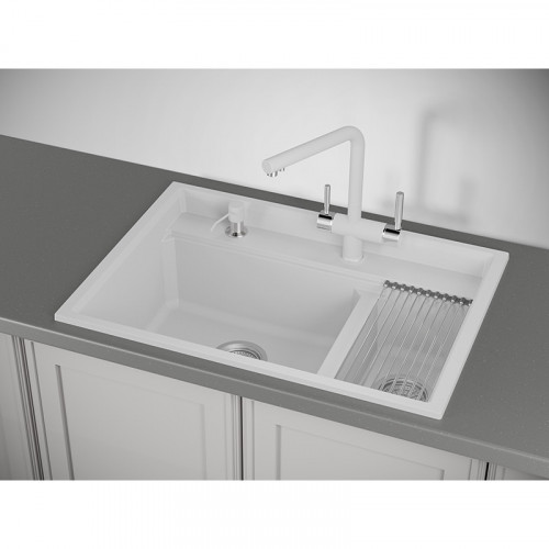 Кухонная мойка Granula Kitchen Space KS-7302 73x51 арктик
