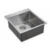 Мойка для кухни Paulmark Neckar PM804551-BS 45х51 сталь