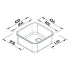 Мойка Blanco Supra 400-U 518201 с корзинчатым вентилем