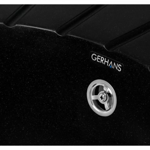 Мойка для кухни Gerhans А02-25 73.5x45.5 оникс