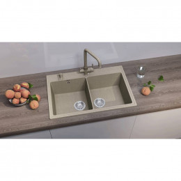 Кухонная мойка Ulgran Quartz Ruma 780-03 десерт