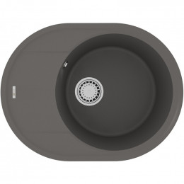 Мойка для кухни Lemark Lacha 9910053 62x47 серый шелк