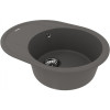 Мойка для кухни Lemark Lacha 9910053 62x47 серый шелк