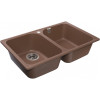 Мойка кухонная GranFest Quarz GF-Z15 терракот