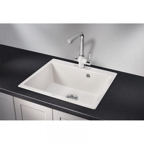 Кухонная мойка Granula 6001wh арктик