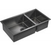 Мойка для кухни Paulmark Axel PM227844-GM 78х44 вороненая сталь