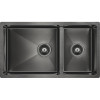 Мойка для кухни Paulmark Axel PM227844-GM 78х44 вороненая сталь
