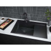 Мойка для кухни Paulmark Elde PM807851-GML 78х51 вороненая сталь