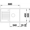 Кухонная мойка Blanco Zia 45 S Compact, антрацит
