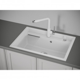Кухонная мойка Granula Kitchen Space KS-7301 73x51 арктик