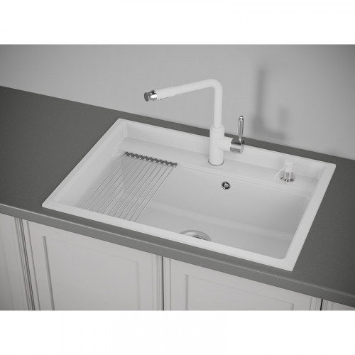 Кухонная мойка Granula Kitchen Space KS-7301 73x51 арктик