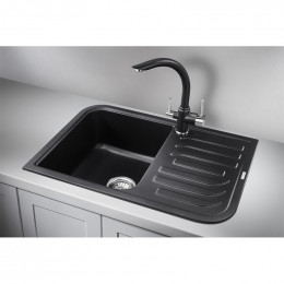 Кухонная мойка Granula 7001bl черный