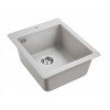 Мойка для кухни Paulmark Leer PM104249-GR 41х49 серый