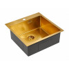 Мойка для кухни Paulmark Velten PM905151-BG 51х51 золото