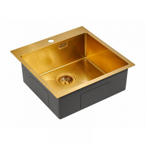 Мойка для кухни Paulmark Velten PM905151-BG 51х51 золото