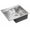 Мойка для кухни Paulmark Flank PM225951-BSR 59х51 сталь
