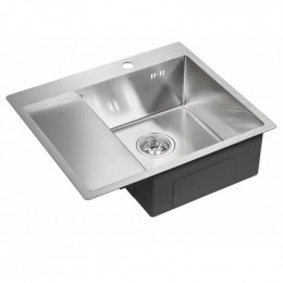 Мойка для кухни Paulmark Flank PM225951-BSR 59х51 сталь