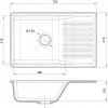 Мойка кухонная GranFest Quarz GF-ZW-72 терракот