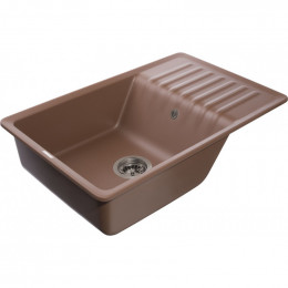 Мойка кухонная GranFest Quarz GF-ZW-72 терракот