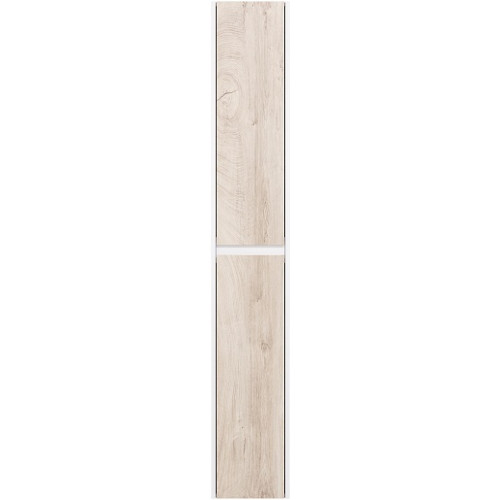 Dreja Шкаф пенал Slim 30 белый/дуб кантри