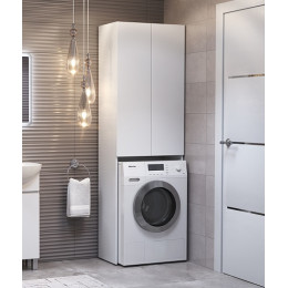 Vigo Шкаф пенал Wing 640 под стиральную машину белый
