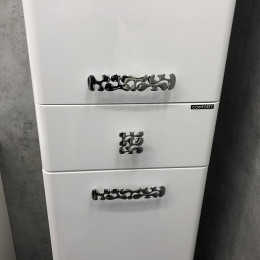 Comforty Шкаф пенал Монако 40 R белый